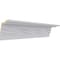 Ekena Millwork 4 1/8"H x 4 1/4"P x 5 7/8"F x 94 1/2"L Bateman Swag Crown Moulding MLD04X04X05BA - alternate 3